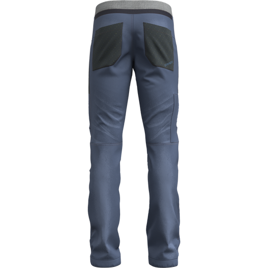 Pant Gulliver light outdoor pants with adjustable waist, multiple pockets, and unique tie-patterned fabric details