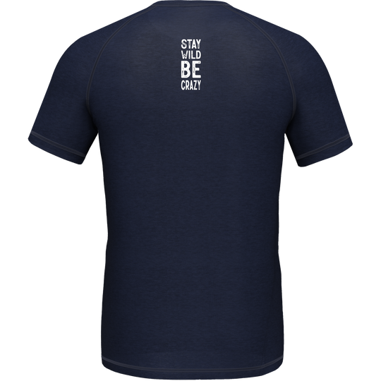 Shirt Joker made of natural hemp fabric with exclusive patch design