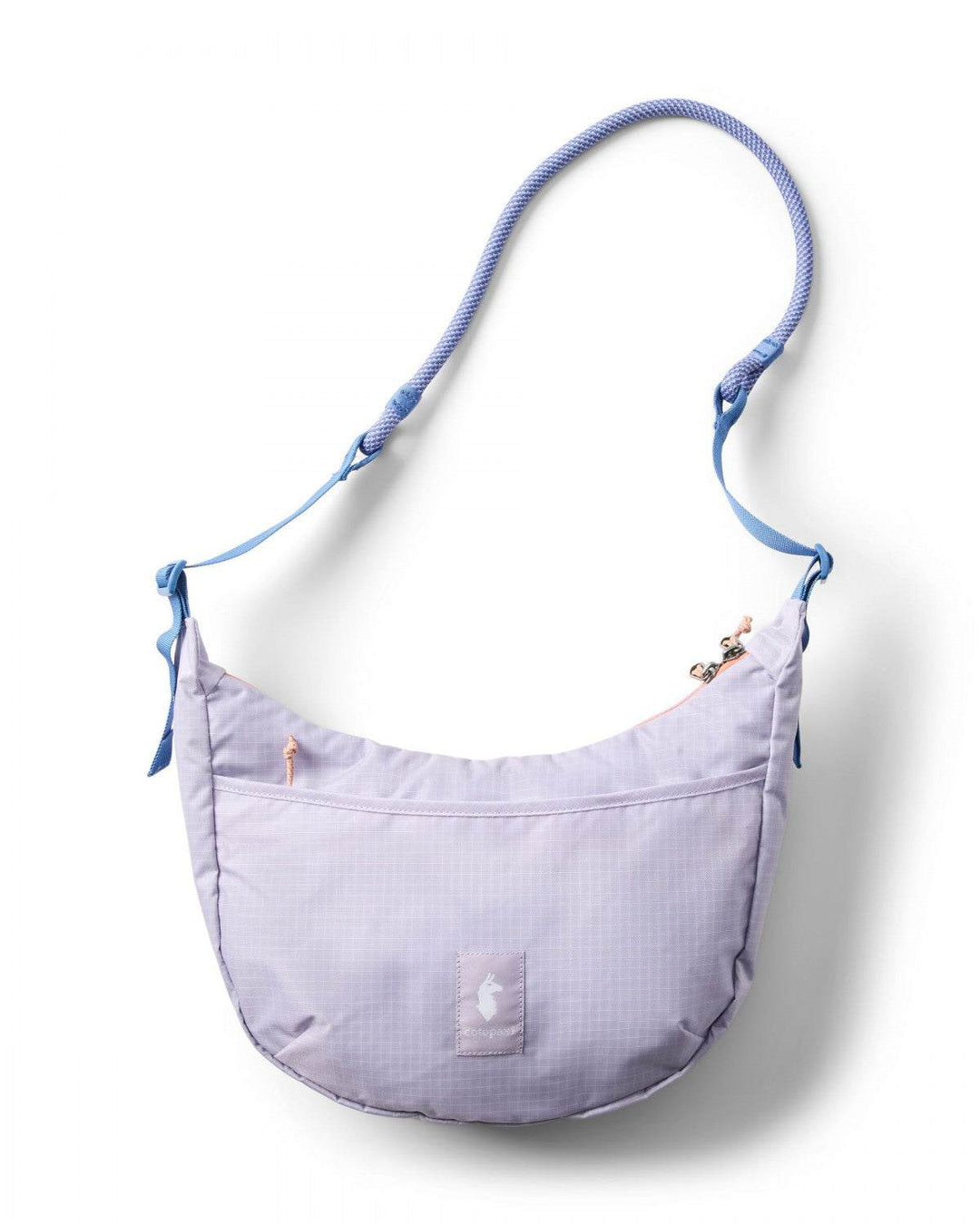 Borsa a tracolla Trozo 8L con tracolla regolabile in corda da arrampicata e tasche multiple in nylon riciclato