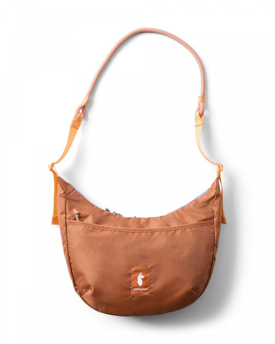 Borsa a tracolla Trozo 8L con tracolla regolabile in corda da arrampicata e tasche multiple in nylon riciclato
