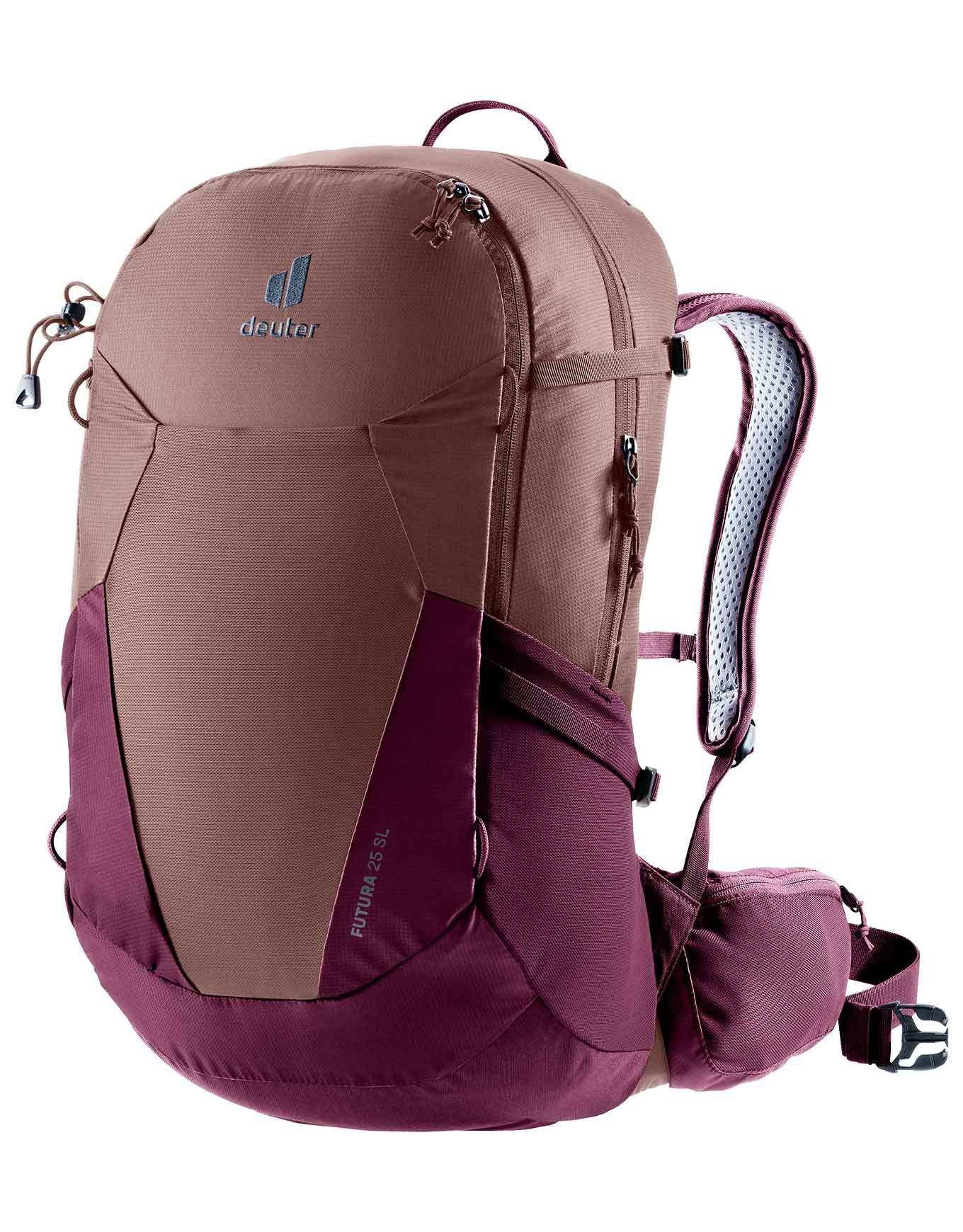 Futura 25 SL ventilated hiking backpack with Aircomfort technology and ergonomic fit for women