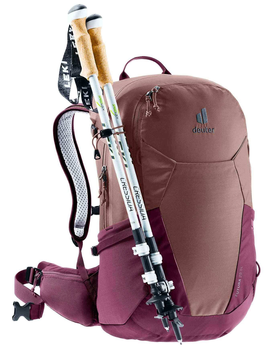 Futura 25 SL women's hiking backpack with Aircomfort ventilation and recycled materials
