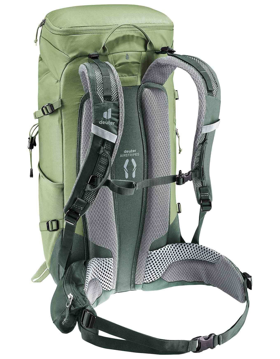 Deuter Guide Lite 30 trekking backpack with 30L capacity, adjustable straps, and Airstripes ventilation system