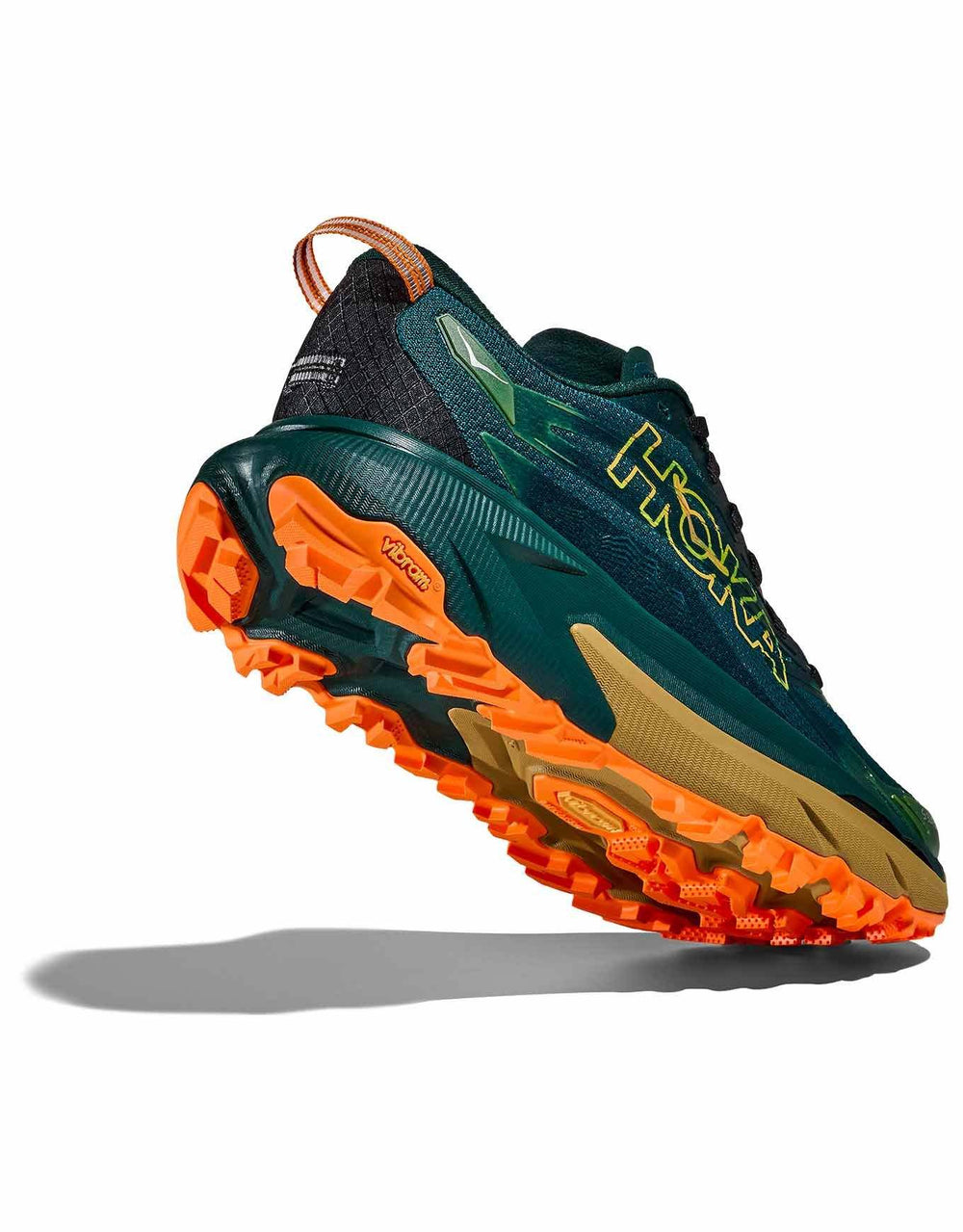 M Mafate 5 trail running shoe with soft cushioning and Vibram Megagrip sole for challenging terrain