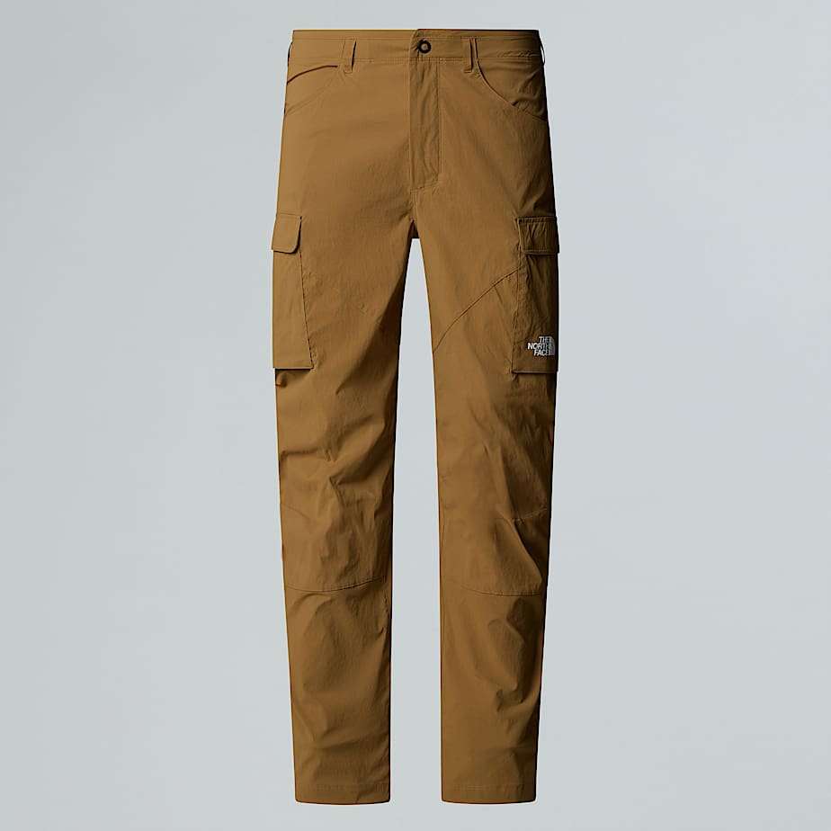 Pantaloni cargo Exploration elastici e resistenti con tasche multiple e ginocchia plissettate per escursioni
