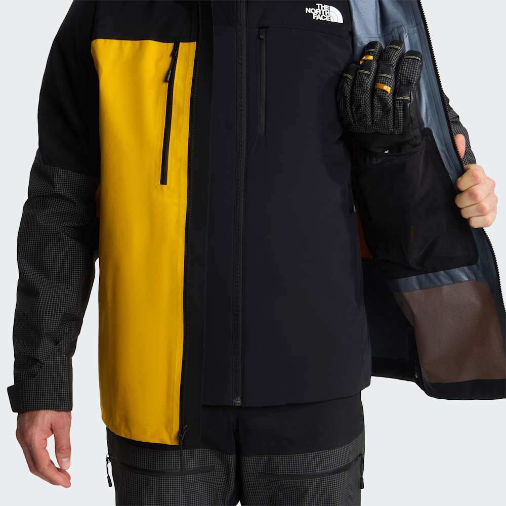 The North Face M Summit Mountain Gtx Pro Jacket – Summit Gold/Tnf Black – dettaglio ALT12