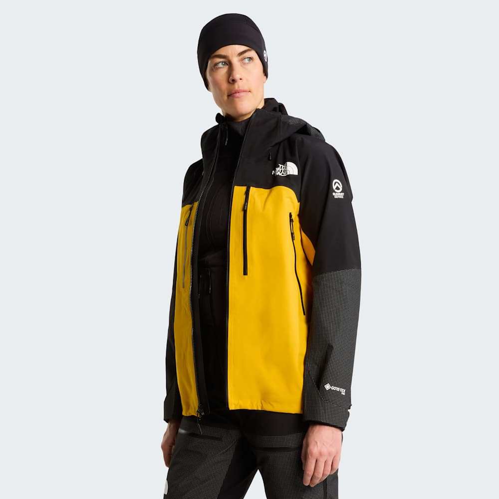 The North Face W Summit Mountain Gtx Pro Jacket – Summit Gold/Tnf Black – ALT4