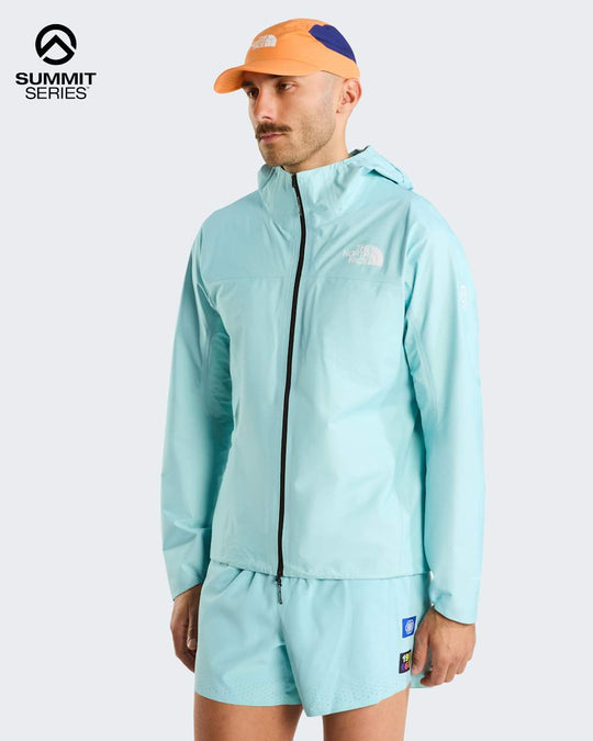 The North Face M Summit Fl Superior Jacket - Graphic/Canal Blue – Canal Blue – indossato