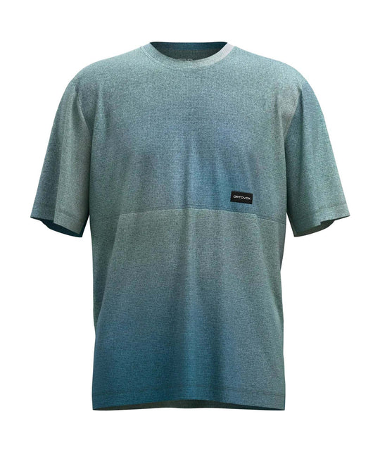 185 Merino Patch Print TS M