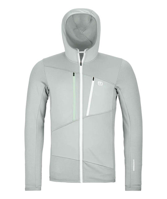 Fleece Grid Hoody m