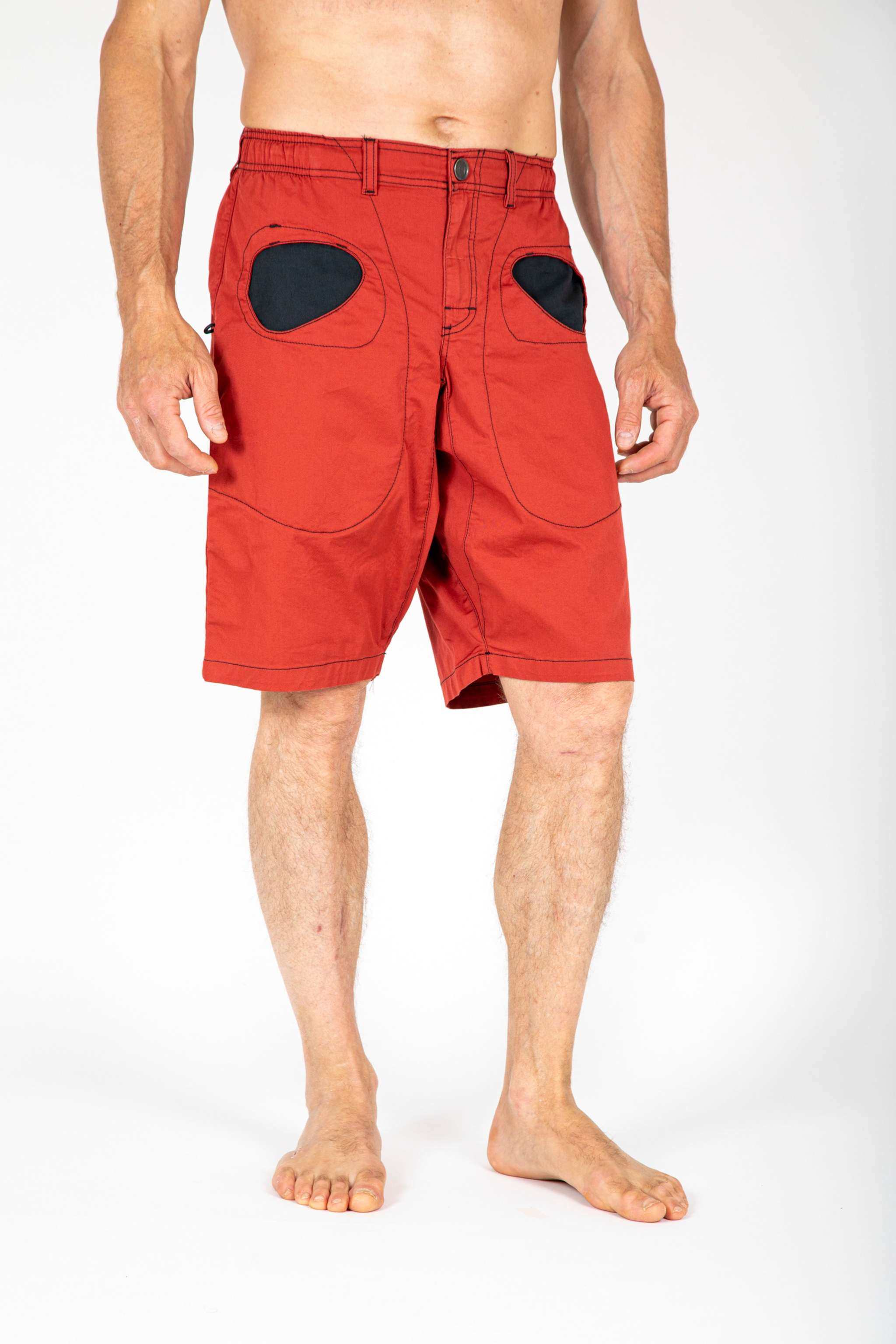 Shorts Rondo Short S in cotone biologico per arrampicata urbana con tasche e vestibilità regular fit made in Italy