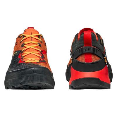 Scarpa da trail running 9.81 Onyx Gtx nera e arancione