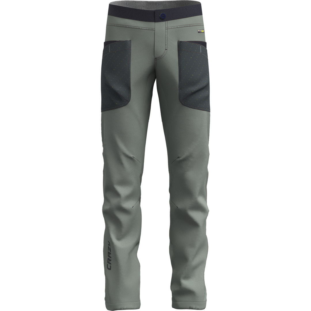 Pant Gulliver light outdoor pants with tie-patterned pockets and adjustable waistband