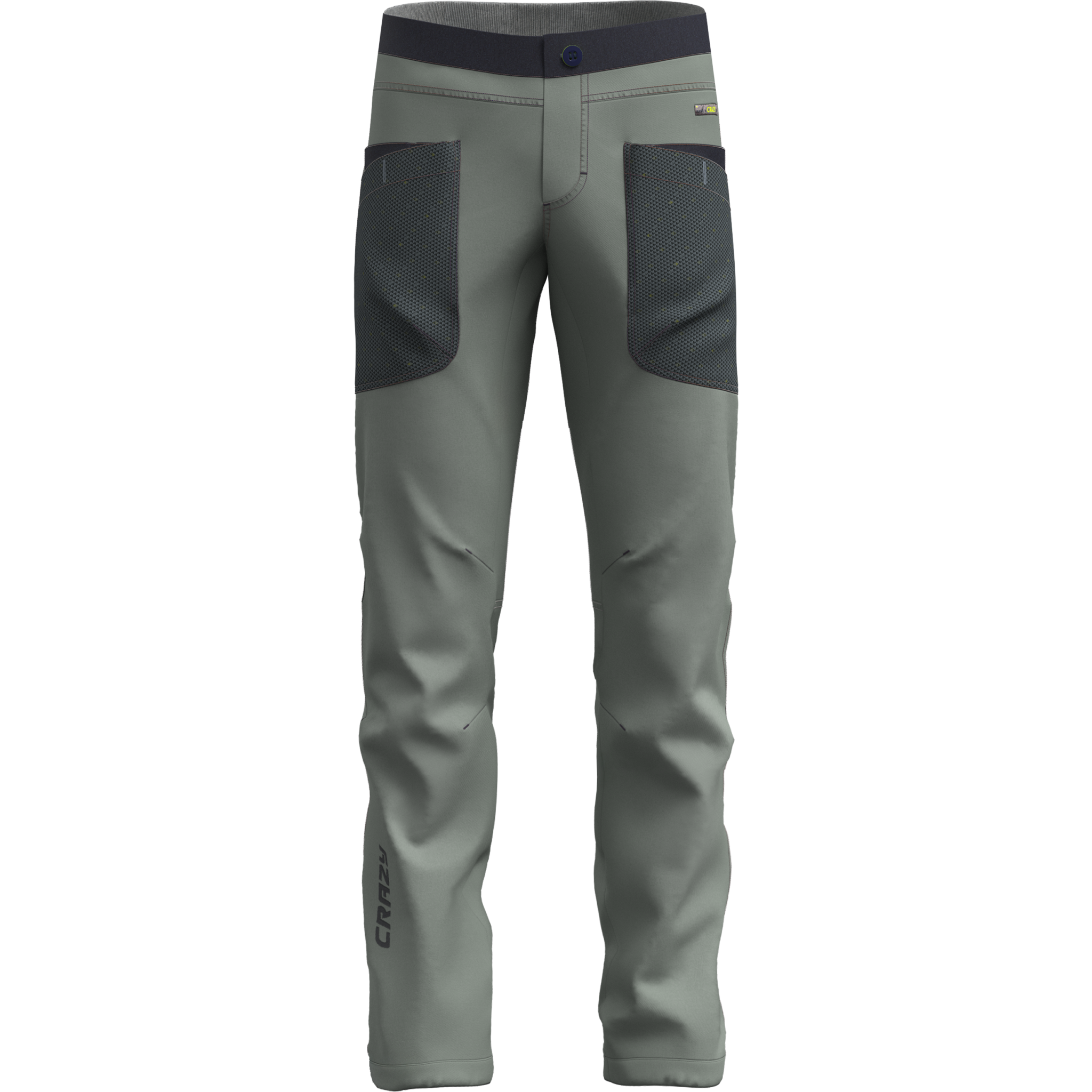 Pant Gulliver light outdoor pants with tie-patterned pockets and adjustable waistband