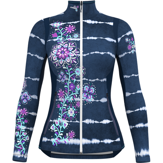 Pull Wonder Magic colorful outdoor jacket with breathable side panels and full front zipper