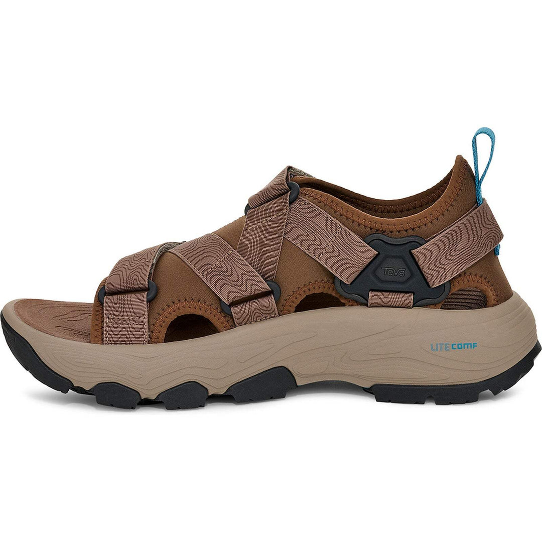 Teva Grandview Max Sandal uomo Bison - profilo interno