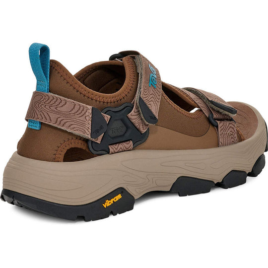 Teva Grandview Max Sandal uomo Bison - tre quarti posteriore