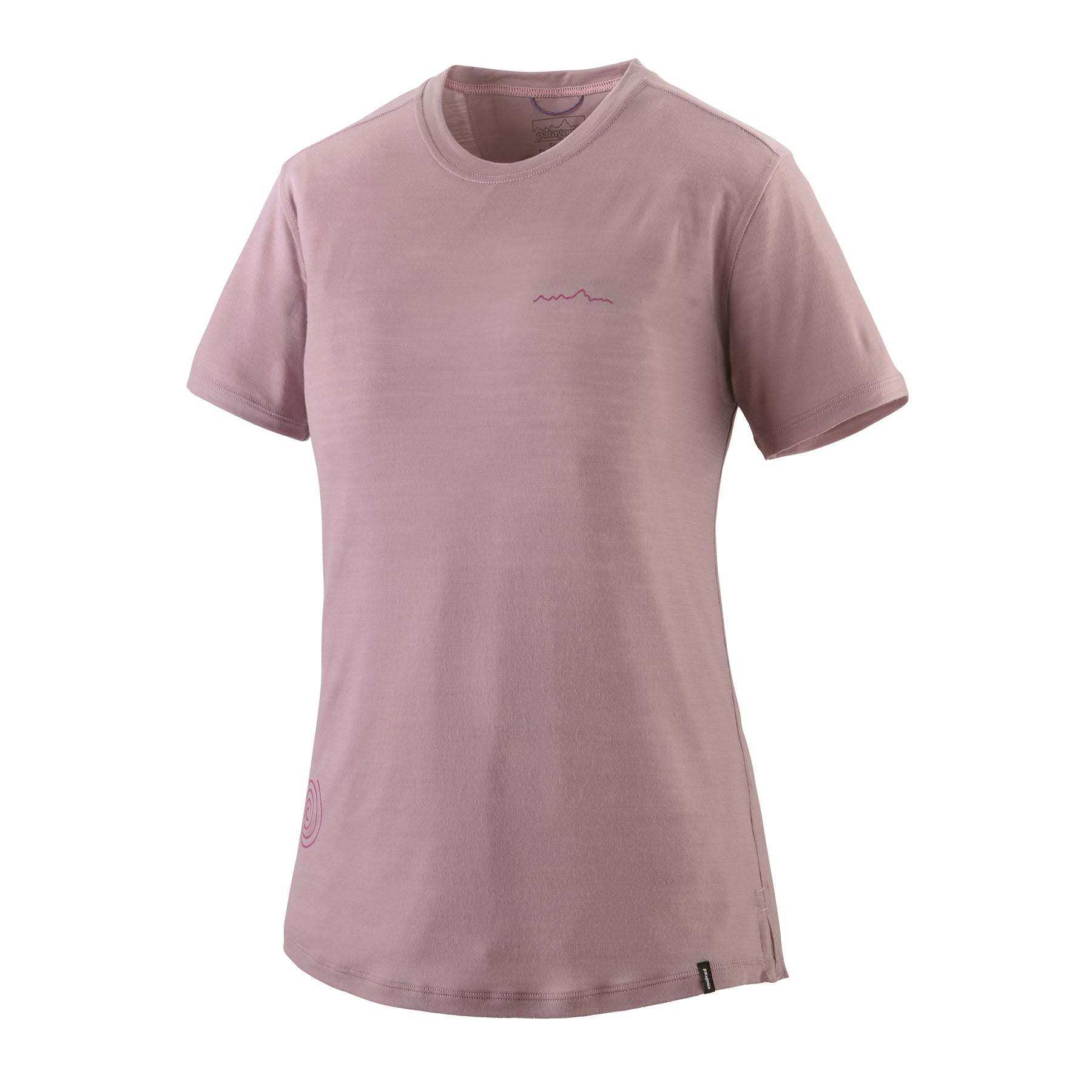 Maglia tecnica traspirante in lana merino con poliestere riciclato e certificazione RWS, ideale per la regolazione termica e il comfort.