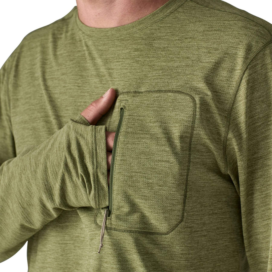 M's L/S Cap Cool Sun Shirt