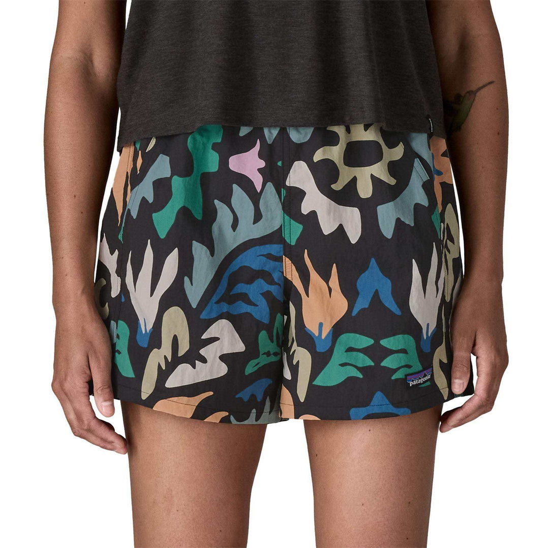 Shorts W's Baggies in nylon riciclato NetPlus®, vita regolare elasticizzata, tasche con asola porta-chiavi, lunghezza interno gamba 13 cm, idrorepellenti senza PFAS.