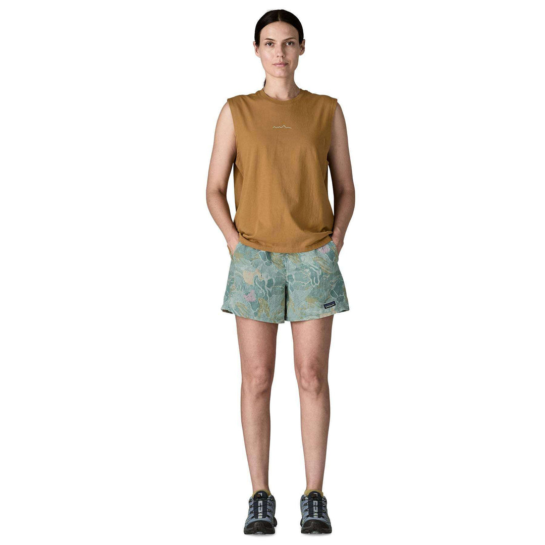Shorts W's Baggies in nylon riciclato con vita elasticizzata e tasche con asola porta-chiavi, comfort e asciugatura rapida