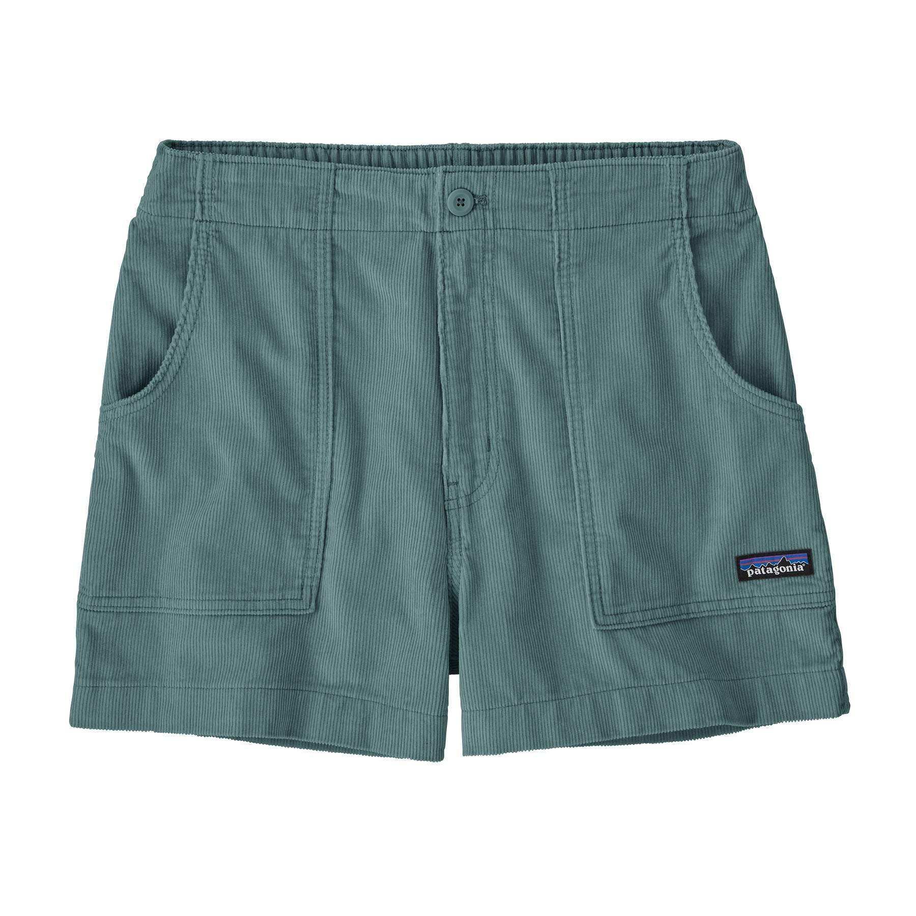 Patagonia W's Retro Cord Shorts in eco-friendly 100% organic cotton corduroy with button waist and side pockets for women