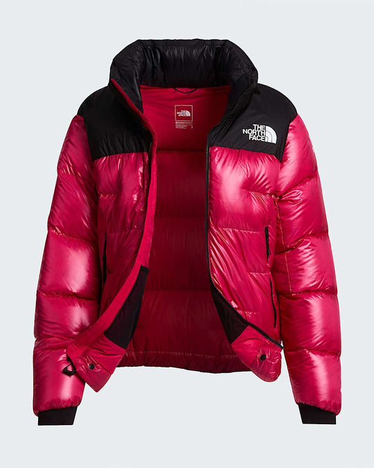 The North Face W Summit Nuptse Jacket NF0A8H3E UL2, TNF Black/Lali Guran - capo aperto e interno