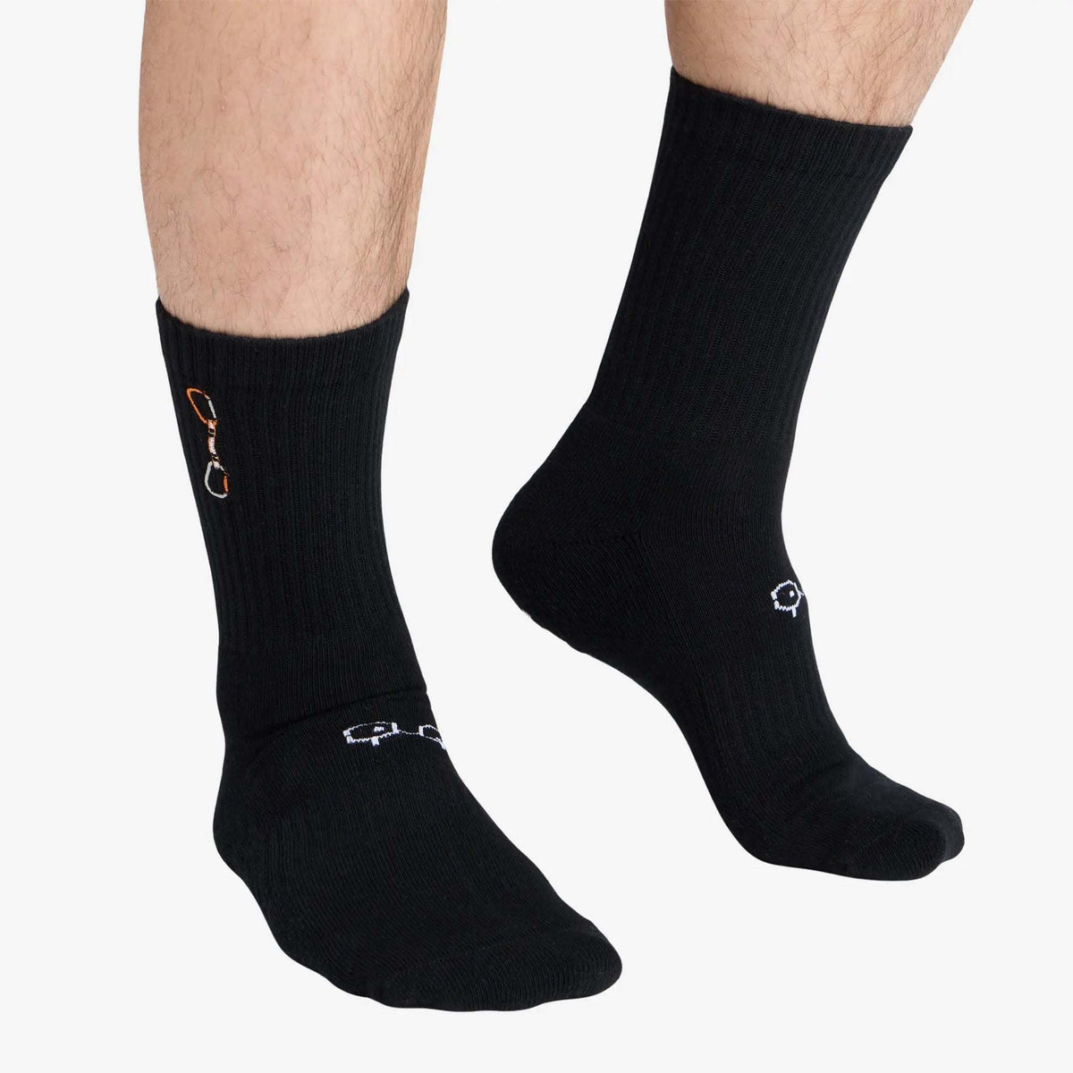 Y&Y Calcetines Vertical Rock Quickdraw - Negro