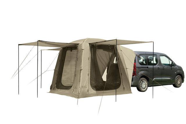 Tenda Wanderer Trunk con design robusto e resistente per campeggio outdoor