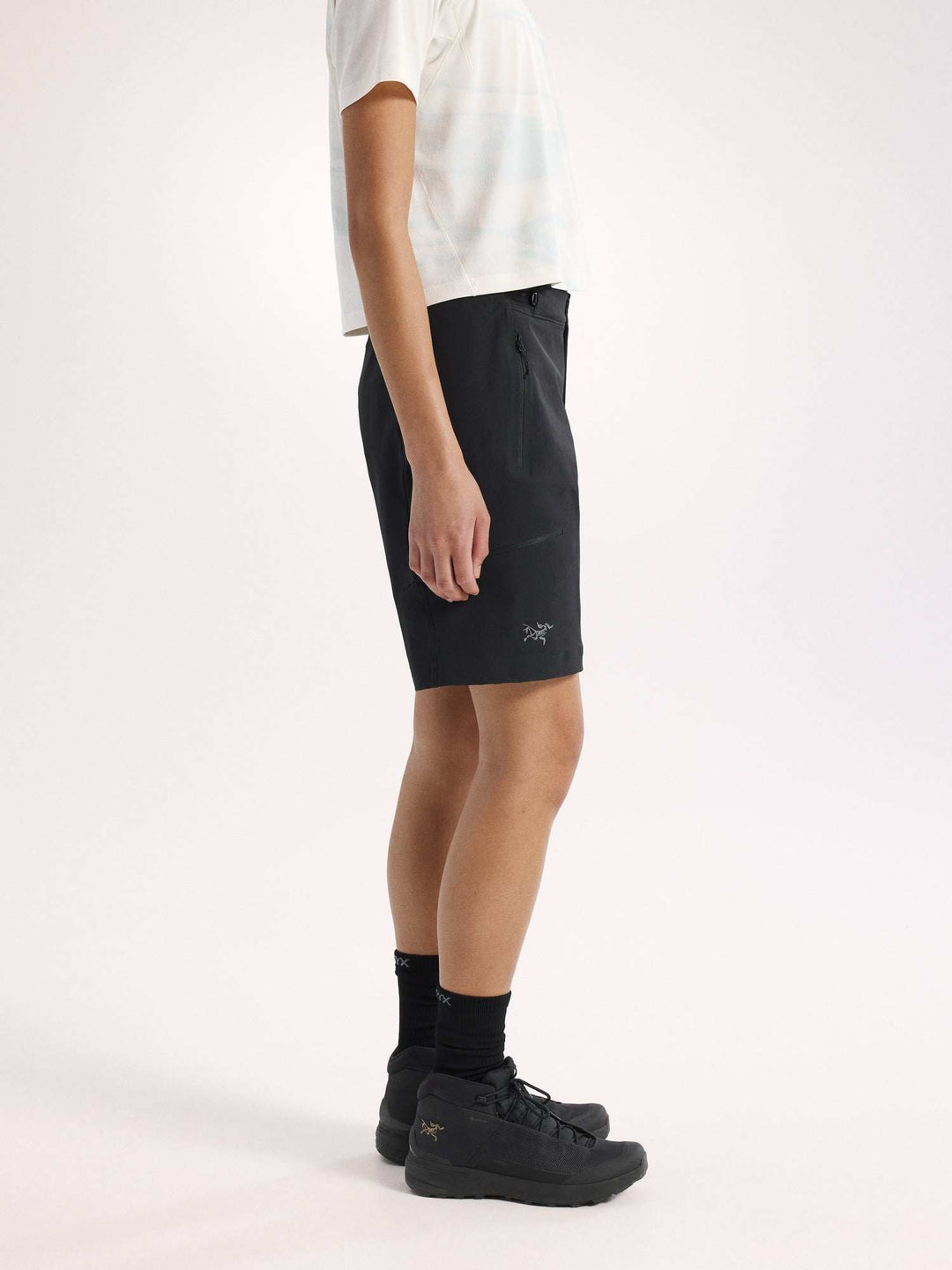 Arc’teryx Gamma Short 9 donna X000010367 Black - vista laterale