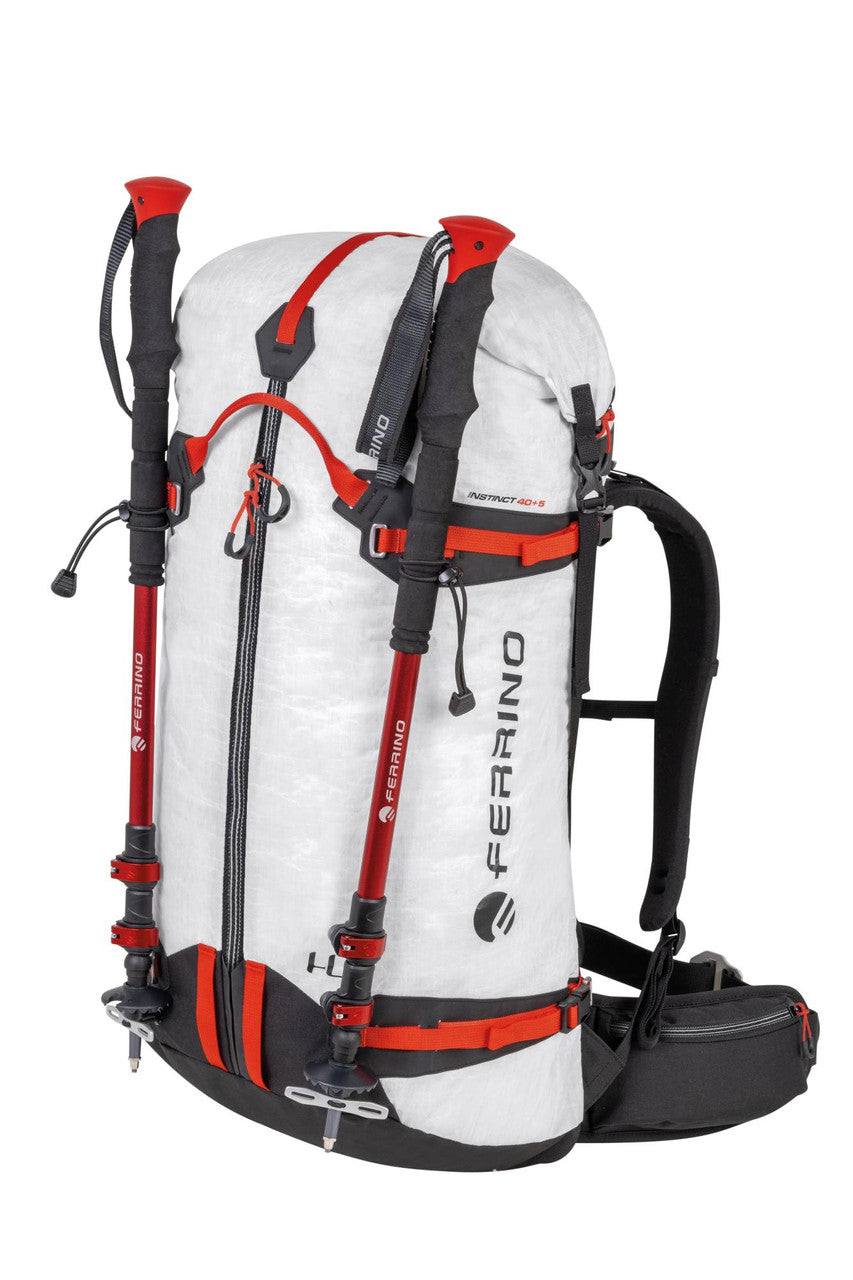 Zaino Instinct 40+5 da trekking resistente e capiente