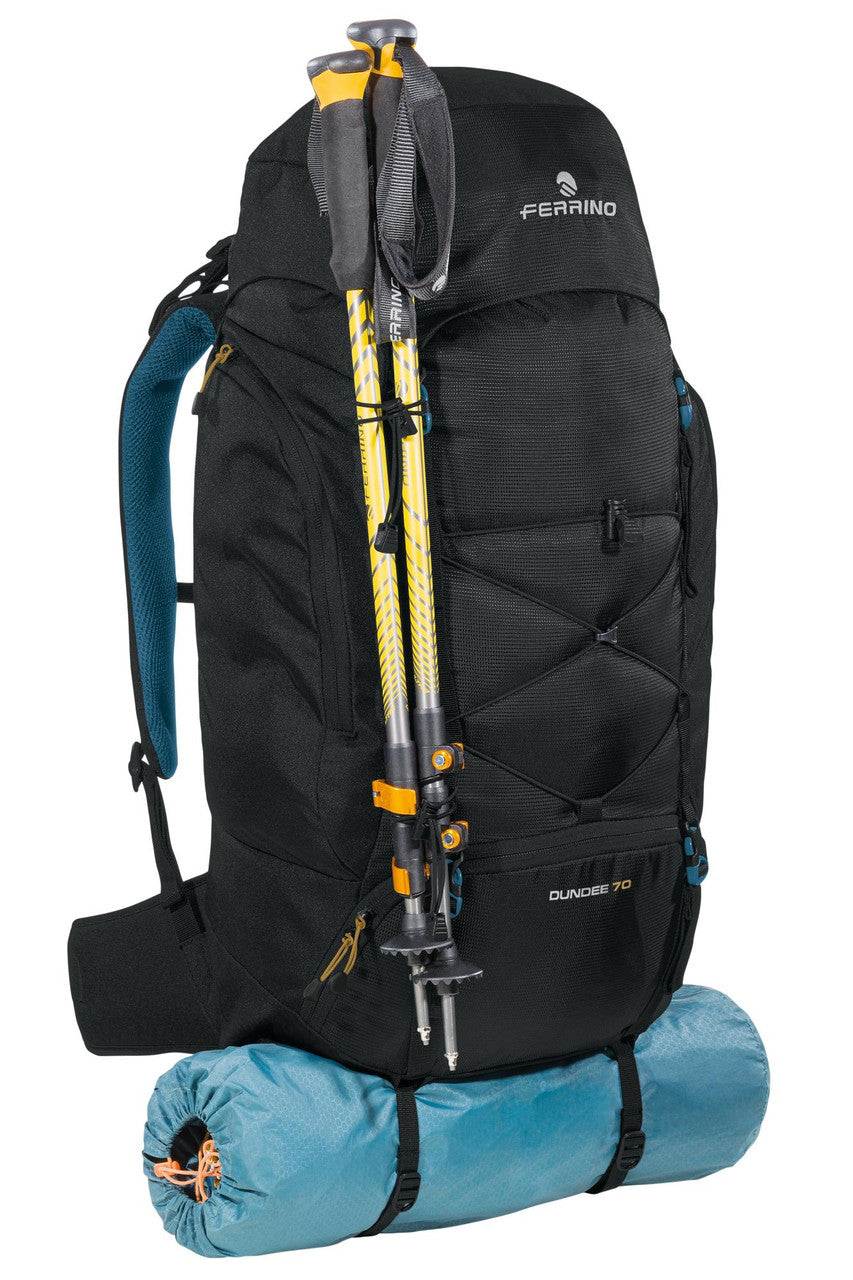 Zaino Dundee 70 resistente e capiente per trekking e escursioni