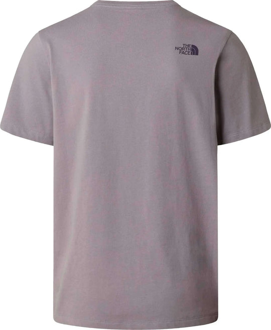 The North Face M Mountain Line regular short sleeve t-shirt in soft 100% cotton with eco-friendly water-based graphic print