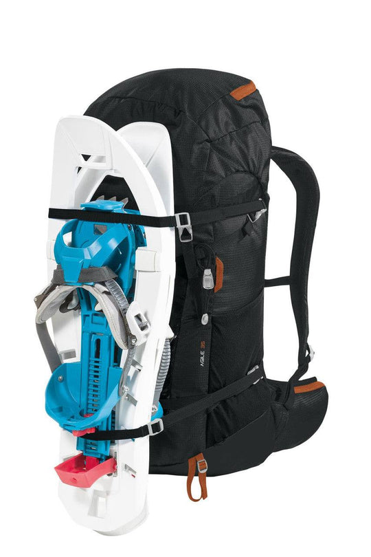 Zaino Agile 35 resistente e funzionale per trekking e viaggi.