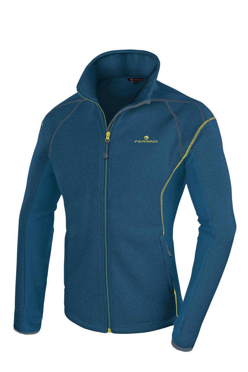 Giacca termica Yasuni jacket man in tessuto mélange con inserti termostretch per montagna