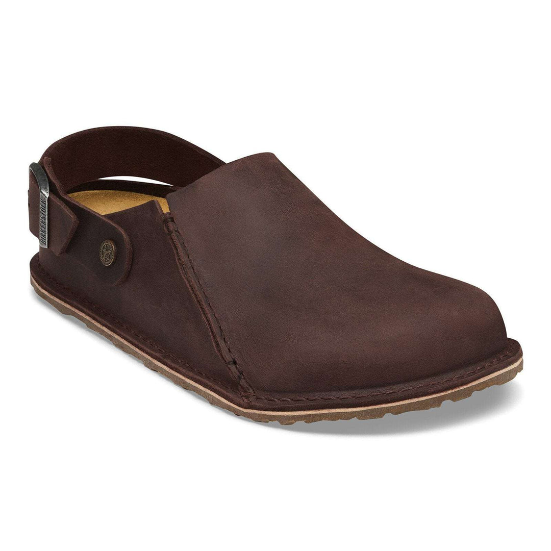 Birkenstock Lutry Premium Cuir Huilé - Havane
