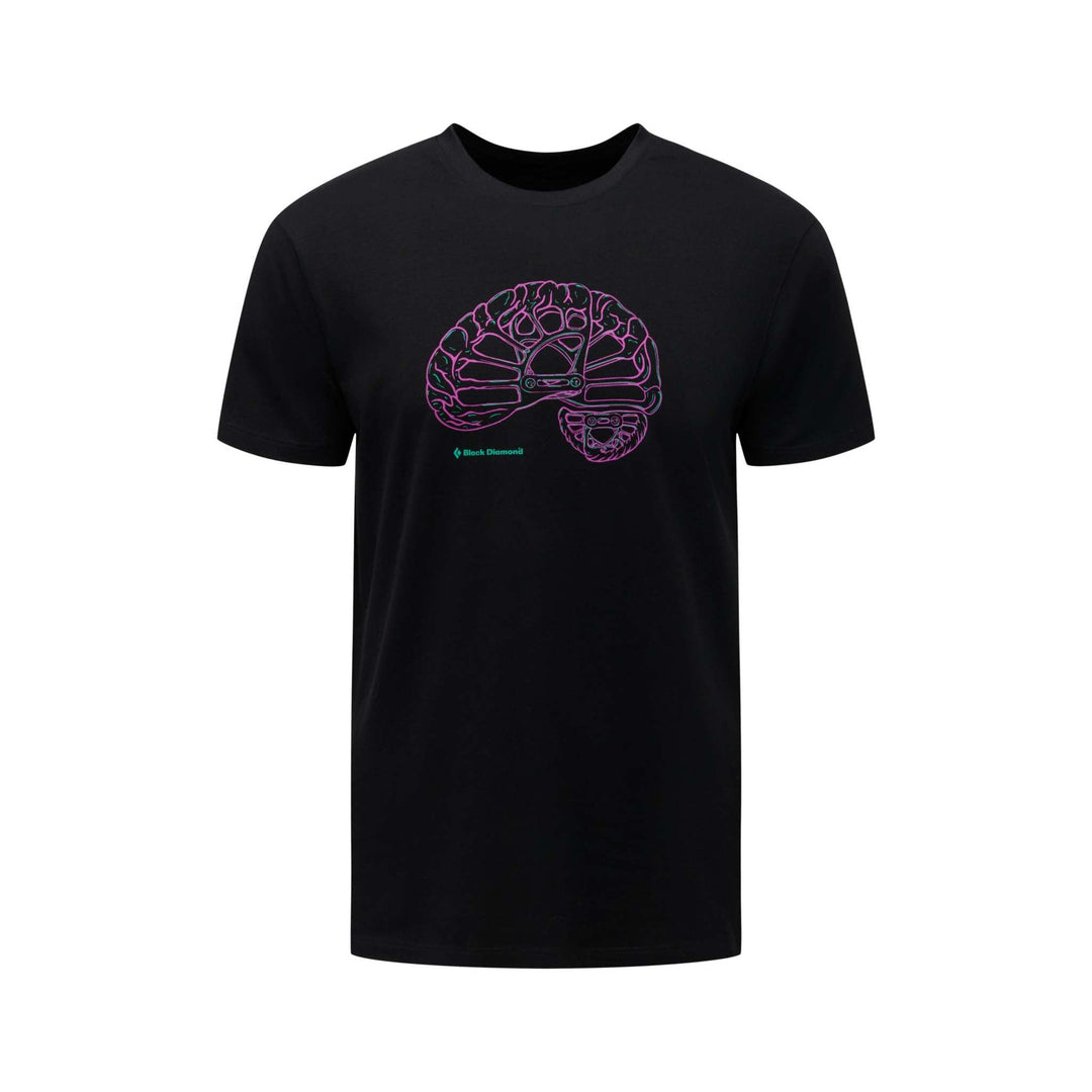 Black Diamond Brain On Camalot Short Sleeve Tee Black