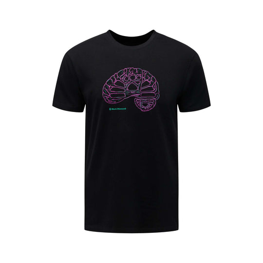 Black Diamond Brain On Camalot Short Sleeve Tee Black