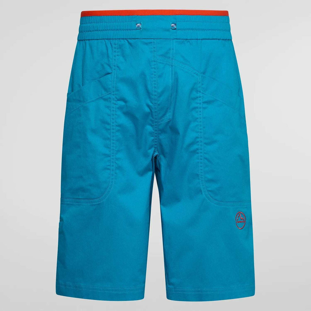 Bleauser Short M - Tropic Blue/Cherry Tomato - Blogside