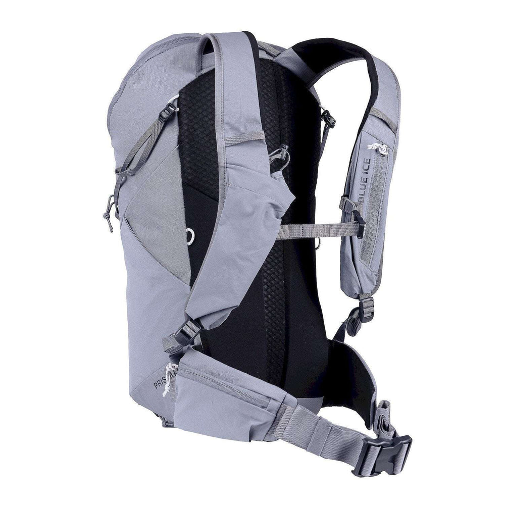 Prisma 24 Pack Blue Ice backpack for climbing and mountaineering with ergonomic design and hydration compatibility