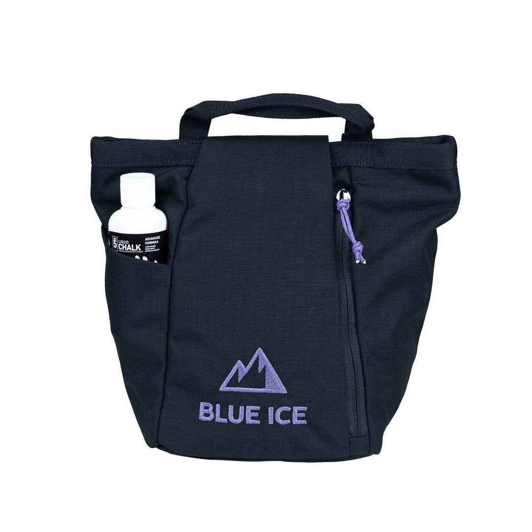 Blue Ice Sitter Chalk Bucket - Vulcan, dettaglio tasca laterale