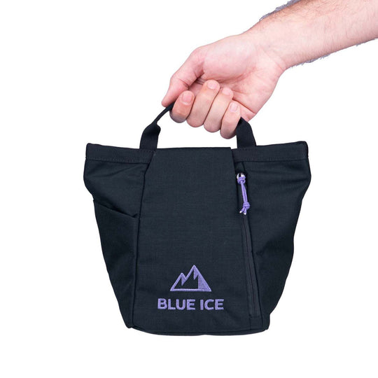 Blue Ice Sitter Chalk Bucket - Vulcan, maniglie di trasporto
