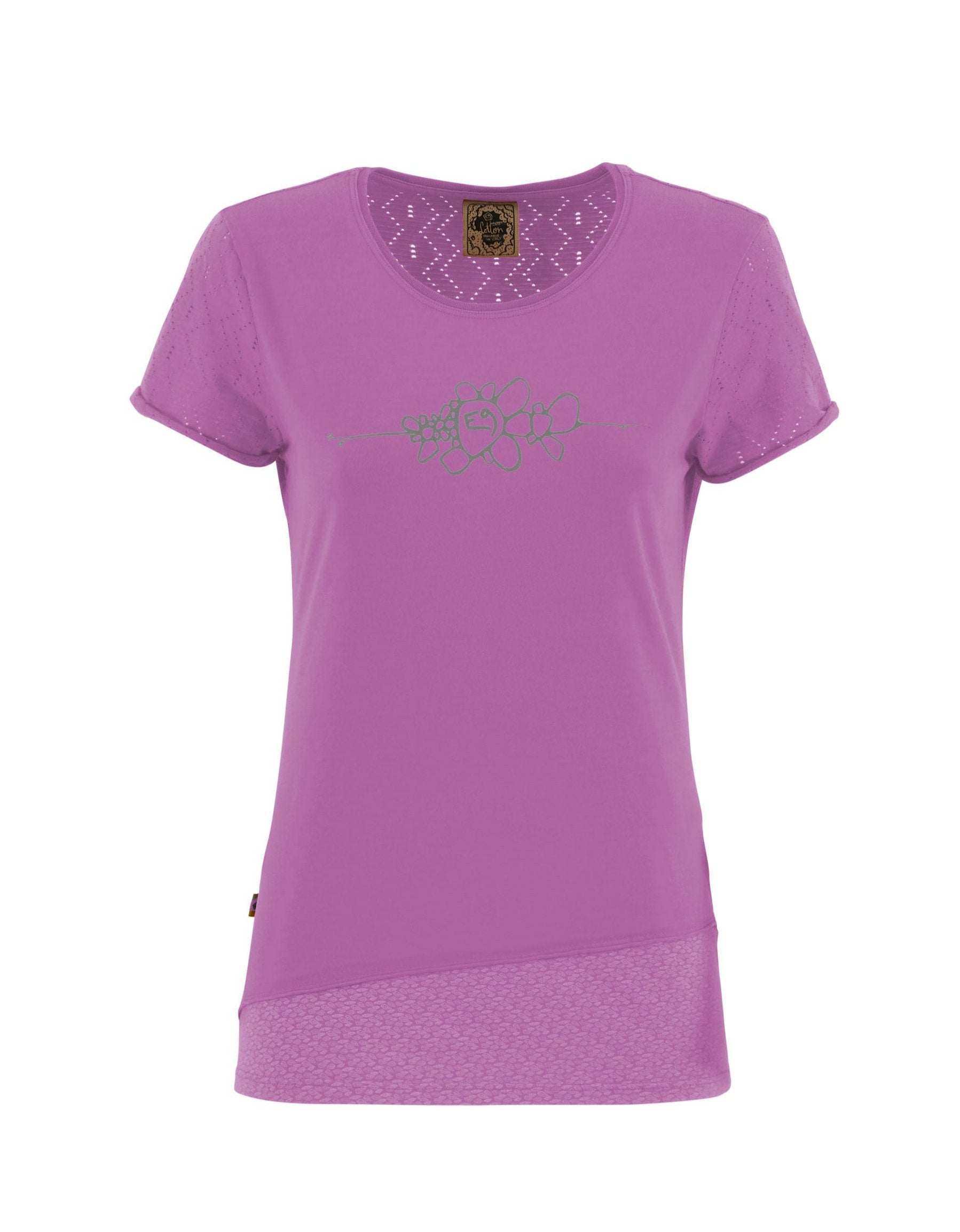 Bonny 2.3 slim fit T-shirt outdoor in organic cotton with printed jacquard bi-elastic fabric, made in Italy