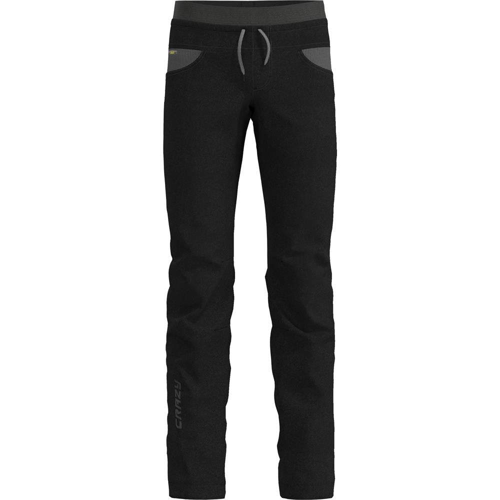 Crazy Pant Joker, colore Wool Effect Dark Gray, vista frontale