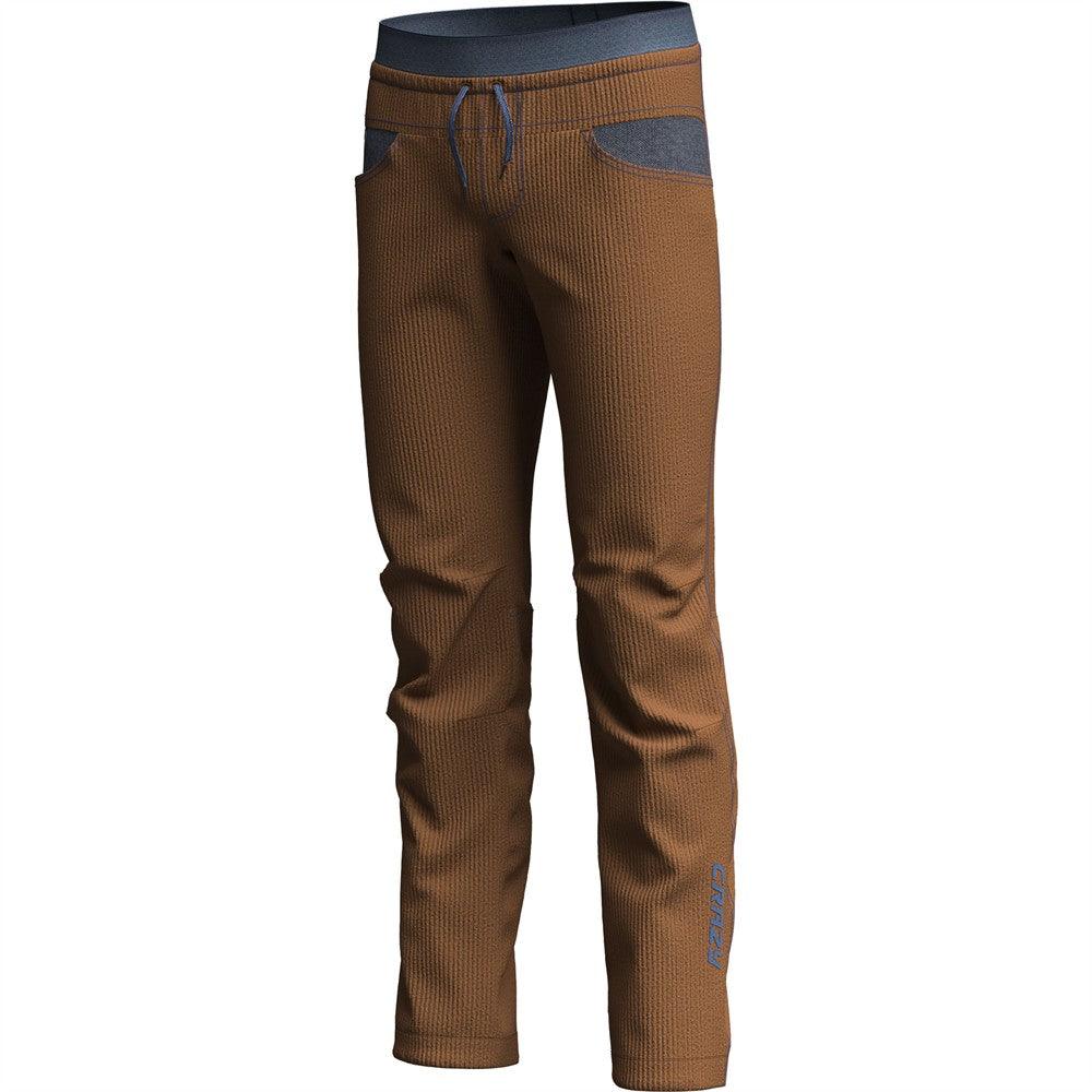 Crazy Pant Joker, colore Caramello, vista laterale