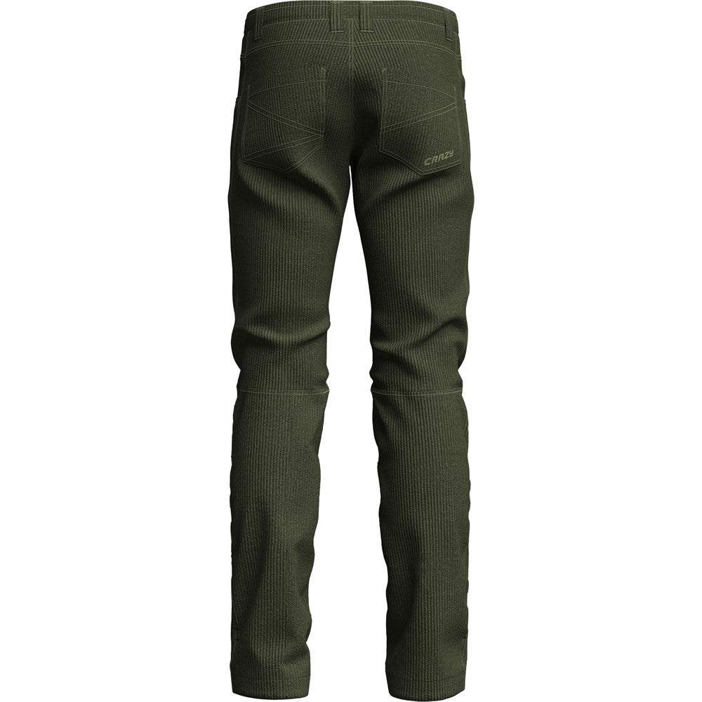 Crazy Pant Delay, colore Forest, vista posteriore