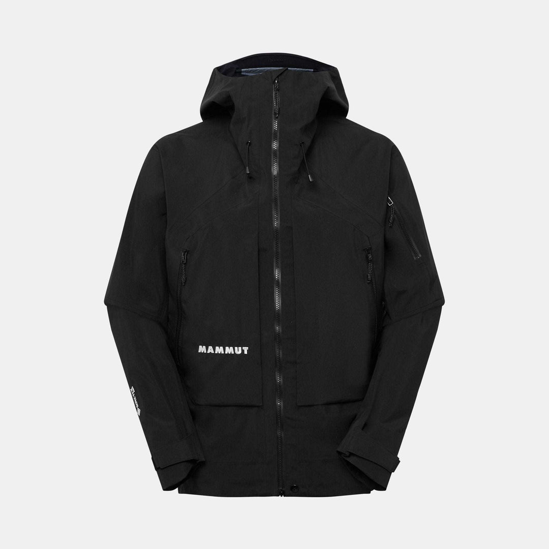 Mammut Eiger Nordwand Pro HS Hooded Jacket Men Black – vista frontale