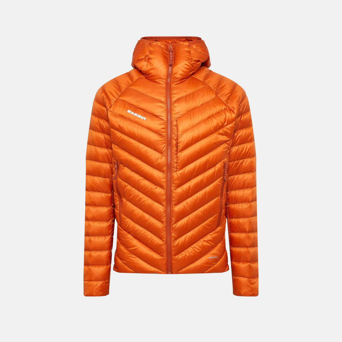Mammut Broad Peak In Hooded Jacket Men - Autumn Larice - vista frontale