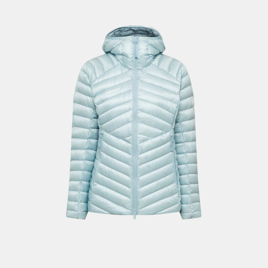 Mammut Broad Peak In Hooded Jacket Women - Nebla - vista frontale