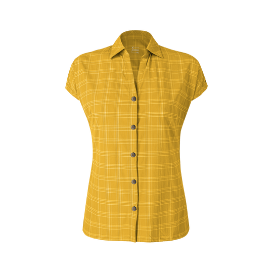 Montura Calla 2 Shirt Woman MQCG49W, colore Mustard 348, vista frontale